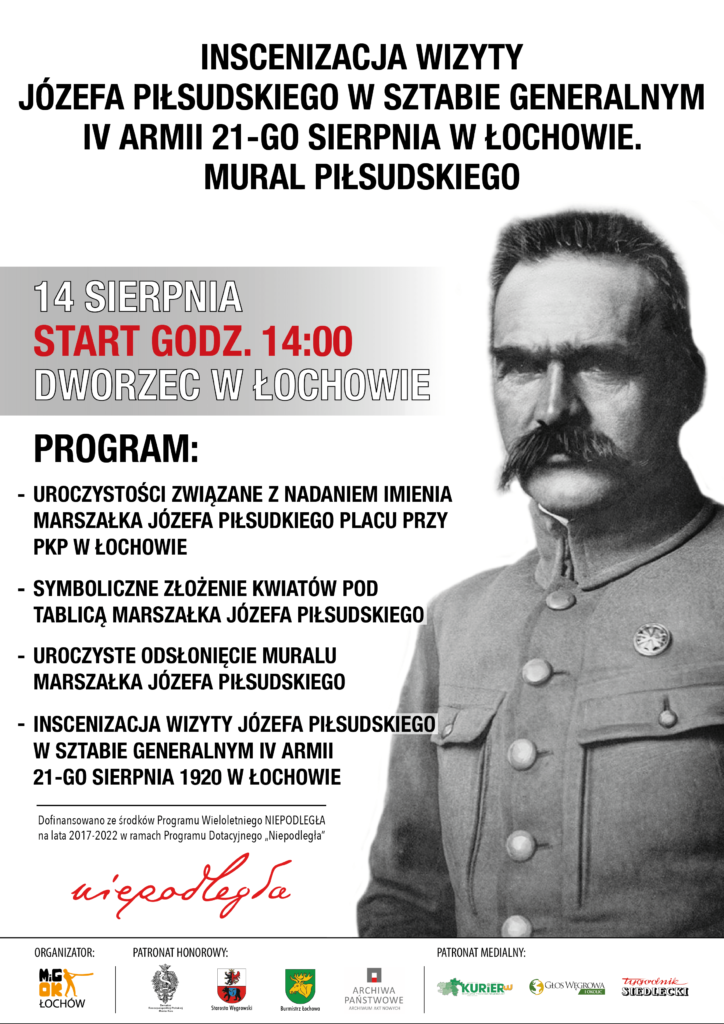 Inscenizacja Piłsudski plakat