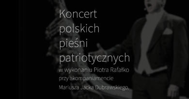 Koncert polskich pieśni patriotycznych okładka