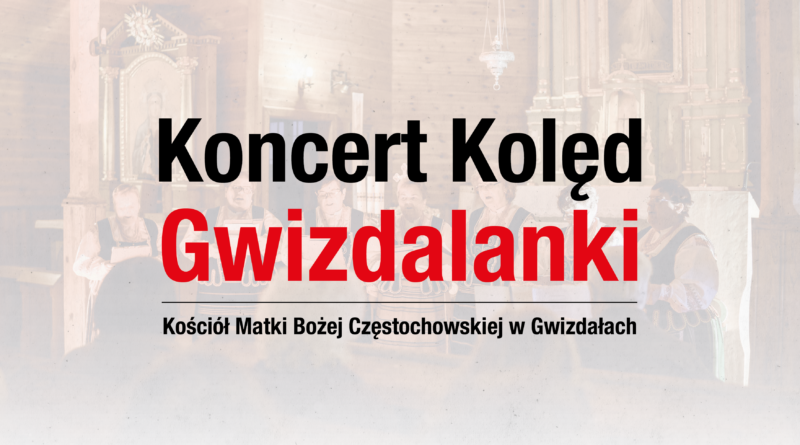 Koncert Kolęd Gwizdalanki 2022 okładka